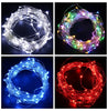 5M Led Copper Wire String Lights Romantic Wedding Fairy Light Decoration AA Battery
