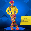 Holiday Variety Funny Clown Costumes Christmas Adult Woman Man Joker Costume Cosplay Party Dress Up Clown Clothes Suit Costume