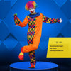 Holiday Variety Funny Clown Costumes Christmas Adult Woman Man Joker Costume Cosplay Party Dress Up Clown Clothes Suit Costume