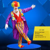 Holiday Variety Funny Clown Costumes Christmas Adult Woman Man Joker Costume Cosplay Party Dress Up Clown Clothes Suit Costume