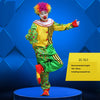 Holiday Variety Funny Clown Costumes Christmas Adult Woman Man Joker Costume Cosplay Party Dress Up Clown Clothes Suit Costume