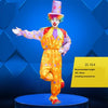 Holiday Variety Funny Clown Costumes Christmas Adult Woman Man Joker Costume Cosplay Party Dress Up Clown Clothes Suit Costume