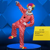 Holiday Variety Funny Clown Costumes Christmas Adult Woman Man Joker Costume Cosplay Party Dress Up Clown Clothes Suit Costume