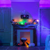 Halloween Scary Party Scene Props White Stretchy Cobweb Spider Web Horror Halloween Decoration For Bar Haunted House