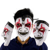 Halloween Mask Scary Clown Latex Full Face Mask Big Mouth Red Hair Nose Cosplay Horror Masquerade Adult Ghost Party For Props