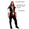 captain pirates caribbean Jack Sparrow Pirate fantasia Adult Cosplay Fancy Dress Carnival Halloween Cosplay Costume Women Men