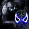 LED Glowing Super Hero Mask The Avengers Spiderman Captain America Iron Man Hulk Batman Party Cosplay Halloween Mask Toy