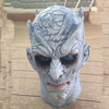 Movie Game of Thrones Night King Mask Halloween Realistic Scary Cosplay Costume Latex Party Mask Adult Zombie Props