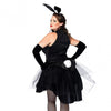 Sexy Bunny Costume Adult Tuxedo Rabbit Halloween Dress TUX AND TAILS BUNNY COSTUME