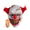 Scary Latex Horror Clown Mask Halloween Adult Costume Party Costumes Cosplay Mask  Accessory