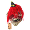 Scary Latex Horror Clown Mask Halloween Adult Costume Party Costumes Cosplay Mask  Accessory