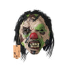 Scary Latex Horror Clown Mask Halloween Adult Costume Party Costumes Cosplay Mask  Accessory