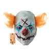 Scary Latex Horror Clown Mask Halloween Adult Costume Party Costumes Cosplay Mask  Accessory