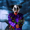 Scary Latex Horror Clown Mask Halloween Adult Costume Party Costumes Cosplay Mask  Accessory
