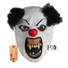 Scary Latex Horror Clown Mask Halloween Adult Costume Party Costumes Cosplay Mask  Accessory