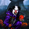 Scary Latex Horror Clown Mask Halloween Adult Costume Party Costumes Cosplay Mask  Accessory
