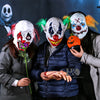 Scary Latex Horror Clown Mask Halloween Adult Costume Party Costumes Cosplay Mask  Accessory