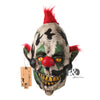 Scary Latex Horror Clown Mask Halloween Adult Costume Party Costumes Cosplay Mask  Accessory