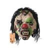 Scary Latex Horror Clown Mask Halloween Adult Costume Party Costumes Cosplay Mask  Accessory
