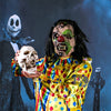 Scary Latex Horror Clown Mask Halloween Adult Costume Party Costumes Cosplay Mask  Accessory