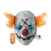 Scary Latex Horror Clown Mask Halloween Adult Costume Party Costumes Cosplay Mask  Accessory