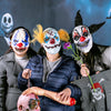 Scary Latex Horror Clown Mask Halloween Adult Costume Party Costumes Cosplay Mask  Accessory