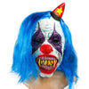 Scary Latex Horror Clown Mask Halloween Adult Costume Party Costumes Cosplay Mask  Accessory