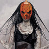 Scary Latex Horror Clown Mask Halloween Adult Costume Party Costumes Cosplay Mask  Accessory