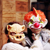 Scary Latex Horror Clown Mask Halloween Adult Costume Party Costumes Cosplay Mask  Accessory
