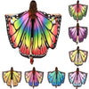 Butterfly Wings Pashmina Shawl Scarf Nymph Pixie Poncho Costume Accessory 70925