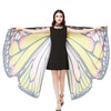 Butterfly Wings Pashmina Shawl Scarf Nymph Pixie Poncho Costume Accessory 70925