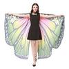 Butterfly Wings Pashmina Shawl Scarf Nymph Pixie Poncho Costume Accessory 70925
