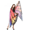 Butterfly Wings Pashmina Shawl Scarf Nymph Pixie Poncho Costume Accessory 70925