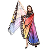 Butterfly Wings Pashmina Shawl Scarf Nymph Pixie Poncho Costume Accessory 70925