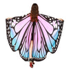 Butterfly Wings Pashmina Shawl Scarf Nymph Pixie Poncho Costume Accessory 70925
