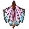 Butterfly Wings Pashmina Shawl Scarf Nymph Pixie Poncho Costume Accessory 70925