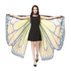 Butterfly Wings Pashmina Shawl Scarf Nymph Pixie Poncho Costume Accessory 70925