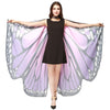 Butterfly Wings Pashmina Shawl Scarf Nymph Pixie Poncho Costume Accessory 70925