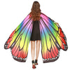 Butterfly Wings Pashmina Shawl Scarf Nymph Pixie Poncho Costume Accessory 70925