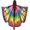 Butterfly Wings Pashmina Shawl Scarf Nymph Pixie Poncho Costume Accessory 70925