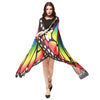 Butterfly Wings Pashmina Shawl Scarf Nymph Pixie Poncho Costume Accessory 70925