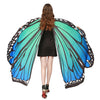Butterfly Wings Pashmina Shawl Scarf Nymph Pixie Poncho Costume Accessory 70925