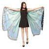 Butterfly Wings Pashmina Shawl Scarf Nymph Pixie Poncho Costume Accessory 70925