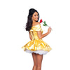 Beauty and the Beast Costumes Princess Belle Dress Stage Halloween Party Adult Women Uniform