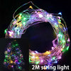 5M Led Copper Wire String Lights Romantic Wedding Fairy Light Decoration AA Battery