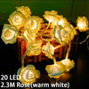 5M Led Copper Wire String Lights Romantic Wedding Fairy Light Decoration AA Battery