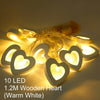 5M Led Copper Wire String Lights Romantic Wedding Fairy Light Decoration AA Battery