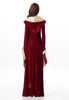 Medieval Dress Robe Women Renaissance Dress Princess Queen Costume Velvet Court Maid Halloween Costume Vintage Hooded Gown