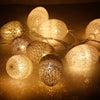 5M Led Copper Wire String Lights Romantic Wedding Fairy Light Decoration AA Battery