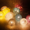 5M Led Copper Wire String Lights Romantic Wedding Fairy Light Decoration AA Battery